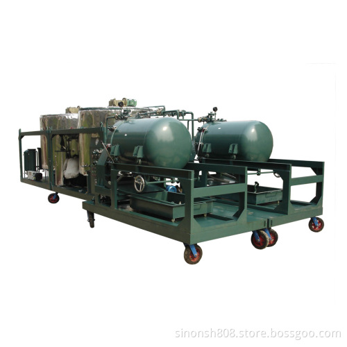 base gear car truck oil filtration machine